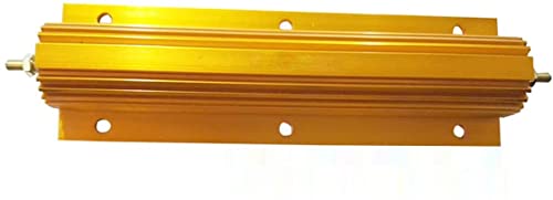 Widerstände, Aluminiumgehäuse, 200 W, 100 R, Widerstand, drahtgewickelt, für Türklingel, LED, Netzteil, Ausrüstung (Gold) von MACHSWON