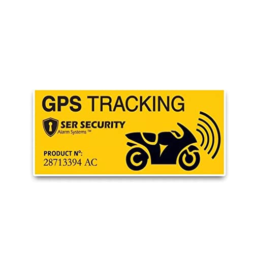 MACMRD Auto Aufkleber 11 cm * 5 cm GPS Tracking Auto Aufkleber Vinyl Stoßstange Motorrad Aufkleber Dekoratives Wasserdichtes PVC von MACMRD