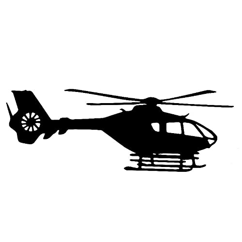 MACMRD Auto Aufkleber 19 cm * 7 cm Auto Aufkleber Hubschrauber Licht Bemanntes Auto Dekoration Zubehör Aufkleber Schwarz/Weiß MACMRD Auto Aufkleber 19 cm * 7 cm Auto Aufkleber Hubschrauber Licht Bemanntes Auto Dekoration Zubehör Aufkleber Schwarz/Weiß von MACMRD