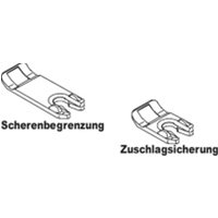 MACO Zuschlagsicherung für Schere Gr. 00-1 oder Gr. 400/600/800 Schwarz von MACO