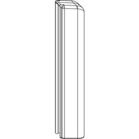 Maco - Multi Ecklagerband (Abdeckung) Beschlag für Fenster pvc perlhellgrau/silber von MACO