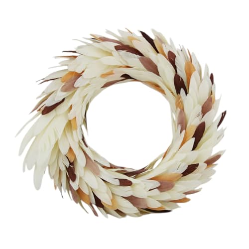 MACOSA AM86867 Federkranz Grau 35 cm Federn Tischdeko Kranz Hellgrau Ostern Osterkranz Osterdekoration Nest Natur Osterdeko Deko Türkranz Dekokranz Dekoration MACOSA AM86867 Federkranz Grau 35 cm Federn Tischdeko Kranz Hellgrau Ostern Osterkranz Osterdekoration Nest Natur Osterdeko Deko Türkranz Dekokranz Dekoration von MACOSA HOME