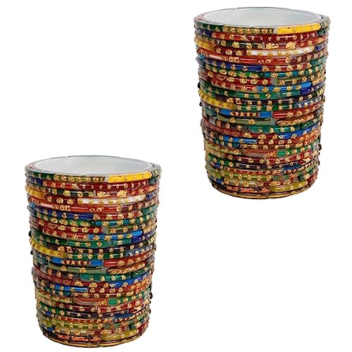 MACOSA MACOSA VM100421_x2 Teelichthalter 2er Set Windlicht Glas bunt rund 8 cm orientalisch Deko Glaswindlicht Tisch-Dekoration Kerzenhalter Teelicht Halter Kerzenglas Teelichtglas MACOSA MACOSA VM100421_x2 Teelichthalter 2er Set Windlicht Glas bunt rund 8 cm orientalisch Deko Glaswindlicht Tisch-Dekoration Kerzenhalter Teelicht Halter Kerzenglas Teelichtglas von MACOSA HOME