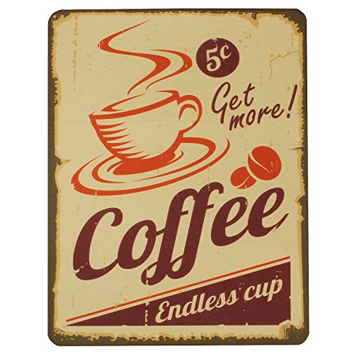 MACOSA PA310 Küchen-Unterlage Endless-Cup Kunststoff 60x39 cm Untersetzer für Kaffemaschinen Wasserkocher Küchen-Zubehör Küchengeräte von MACOSA HOME