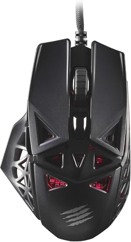 MAD CATZ MM04DCINBL000-0 Kabelgebunden Gaming-Maus Optisch Ergonomisch Schwarz von MAD CATZ