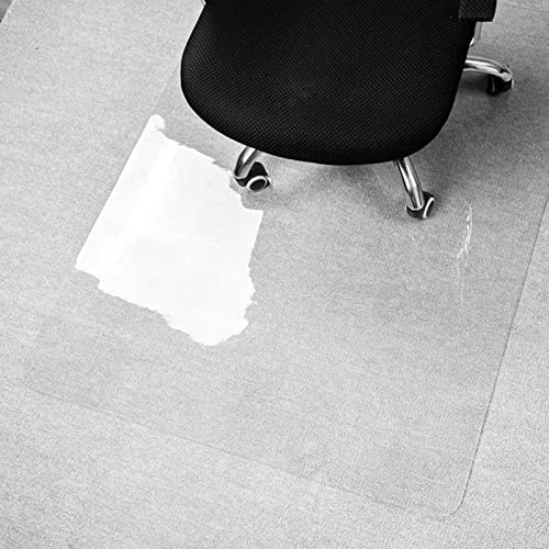 PVC Unterlage Schreibtischstuhl Transparent Bodenschutzmatte Für Hartböden 140x180 90x120 120x120 120x150 1,5 Mm Dick Bürostuhl Bodenschutzmatte Teppich Für Bürostuhl Geeignet Fußbodenschutz (Color : von MADACT