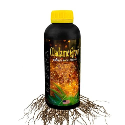 MADAME GROW/Wurzel und Wachstum/USA Format/Dünger Therapeutische Pflanze/Starke Wurzeln (1 Liter) von MADAME GROW