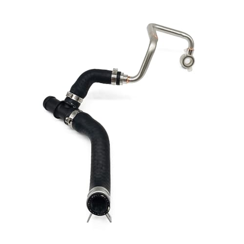 Turbolader Coo-Lant Schlauch Kühlrohr Rücklaufleitung passend für Mini Cooper R55 R56 R57 R58 R59 R60 R61 2011–2014 Kühler-Rücklaufrohr mit Aluminiumverschraubung, ersetzt 11539845352 von MADAT