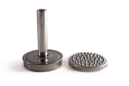 MADE IN ITALY MAAJ® FLEISCHKLOPFER MIT SEHNENAUFSATZ AUS Edelstahl von MADE IN ITALY