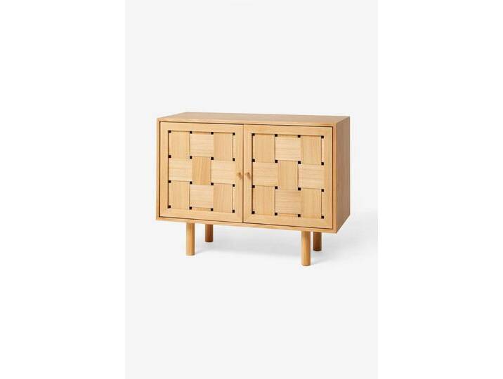 MADE Sideboard MADE.COM River Kleines Sideboard (1 St), Massivholz und Holzfurnier von MADE.COM