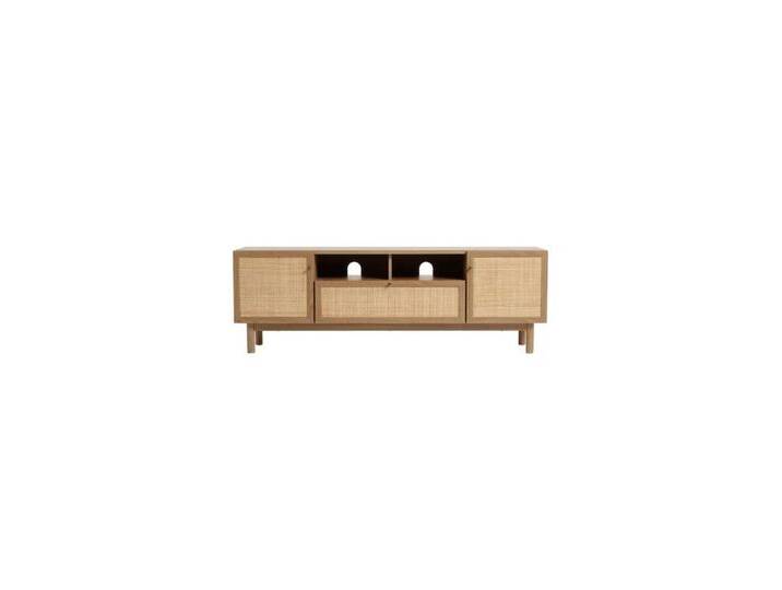 MADE TV-Schrank MADE.COM Pavia Rattan TV-Möbel 127 cm – extrabreit (1-St) von MADE.COM