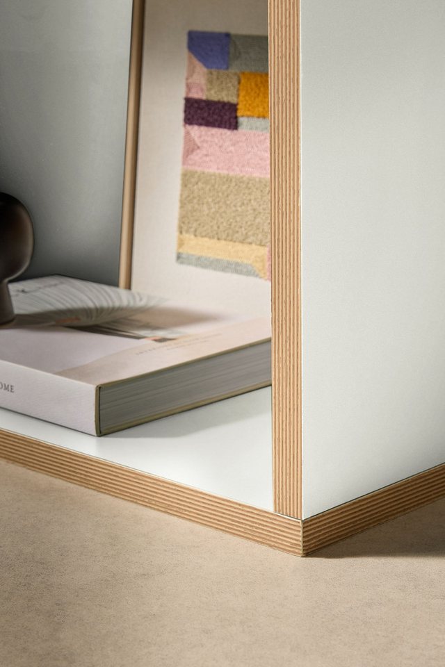 MADE Ablageelement MADE.COM Zayla Hohes Standregal – breit, 1-tlg. von MADE