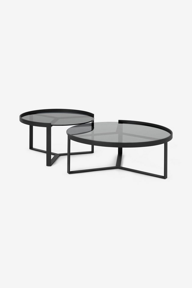 MADE Couchtisch MADE.COM Aula Runder Couchtisch 2er-Satztisch (2er-Set, 1-St) von MADE