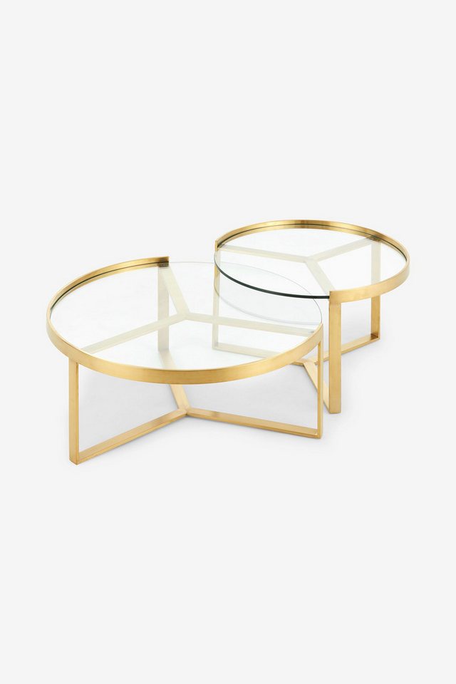 MADE Couchtisch MADE.COM Aula Runder Couchtisch 2er-Satztisch (2er-Set, 1-St) von MADE
