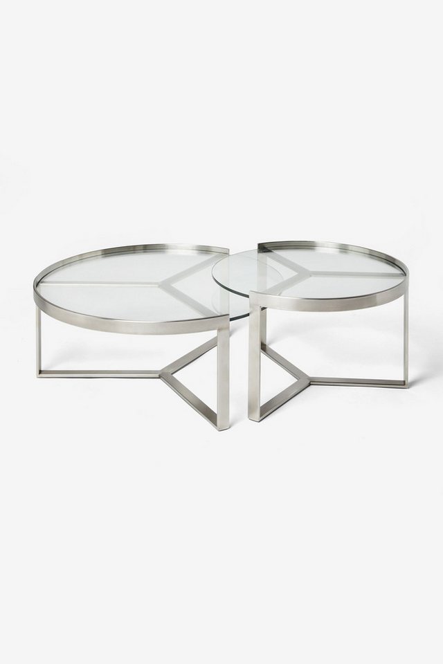 MADE Couchtisch MADE.COM Aula Runder Couchtisch 2er-Satztisch (2er-Set, 1-St) von MADE