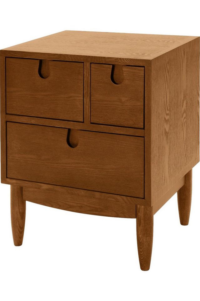MADE Nachttisch MADE.COM Penn Nachttisch mit 3 Schubladen (1-St) von MADE