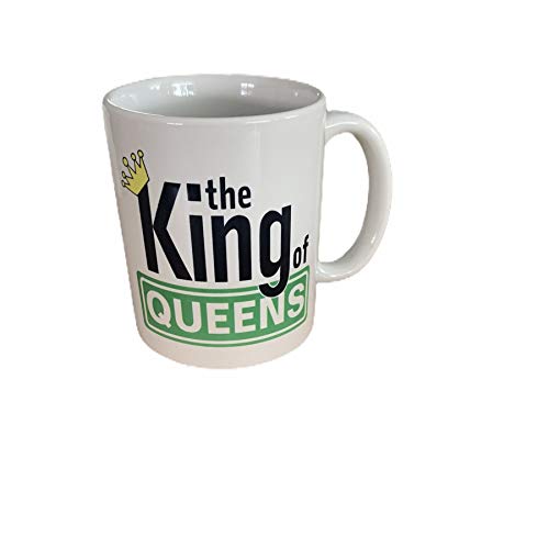 MADE Offizielle King of Queens Fan Porzellan Tasse Kaffeebecher mit IPS Accessoires von MADE