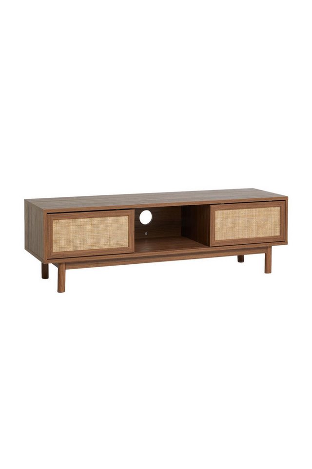 MADE TV-Schrank MADE.COM Pavia Rattan TV-Möbel bis 127 cm – breit (1-St) von MADE