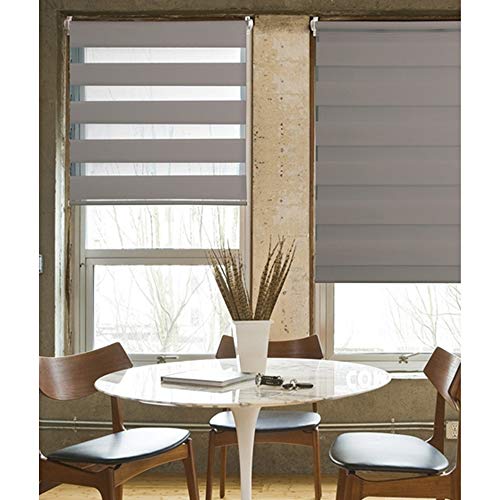 MADECOSTORE 7958037190 Rollo, Taupe, 40 x 190 cm (Stoff = L37 cm) von MADECOSTORE