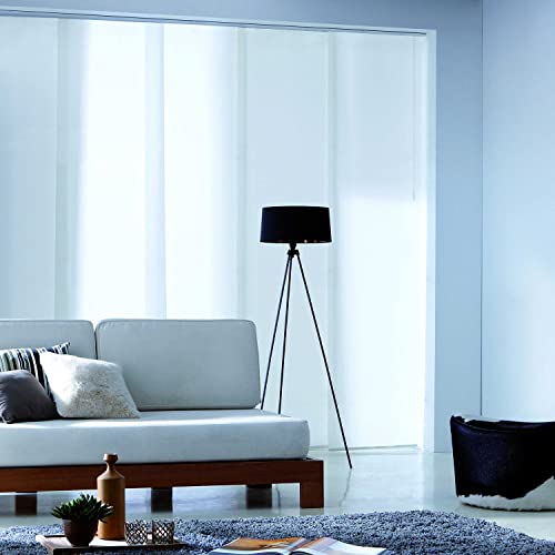 MADECOSTORE Panneau Japonais Tamisant Lamelles Uni - Blanc - L45 x H260cm MADECOSTORE Panneau Japonais Tamisant Lamelles Uni - Blanc - L45 x H260cm von MADECOSTORE