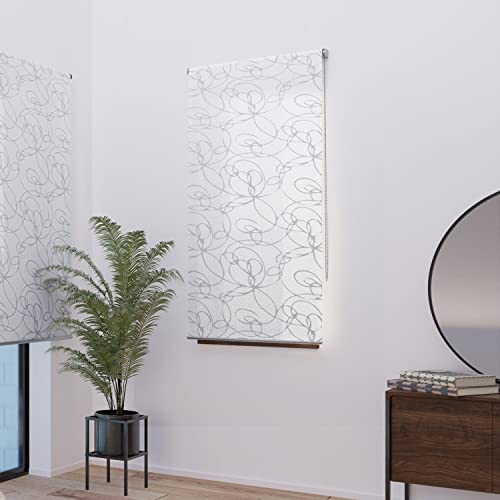 Madeco Rollo, lichtdurchlässig, Zickzack-Motiv, 60 x 190 cm von MADECOSTORE
