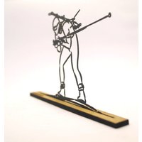 Biathlon Einfach Anstrengend von MADEHOLZDESIGN