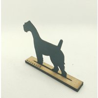 Der Foxterrier Sitz... Mach Sitz ... von MADEHOLZDESIGN