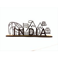 Indien Soviel Zu Entdecken von MADEHOLZDESIGN