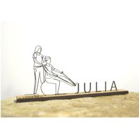 Physiotherapeutin Silhouette - Praxis Deko Figur | Geschenk Für Physio & Gesundheit Standfigur Therapie Physiotherapeutin Silhouette - Praxis Deko Figur | Geschenk Für Physio & Gesundheit Standfigur Therapie von MADEHOLZDESIGN