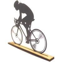 Rennradfahrerin Einfach Fahren .... von MADEHOLZDESIGN