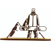 Snowbaord Iii Lässig.... von MADEHOLZDESIGN