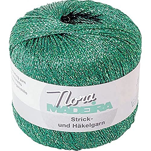 Madeira M9813-358 Häkel-Strickgarn, Polyester, 358 Grün, 100 m von MADEIRA