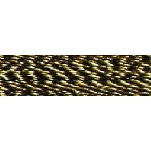 Madeira M9842-424 Gewinde, Polyester, Textured Gold Black, 200 m von MADEIRA