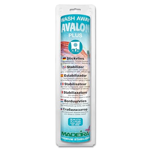 Madeira Avalon Plus transparent - Rolle (0,30 x 3 m) von MADEIRA