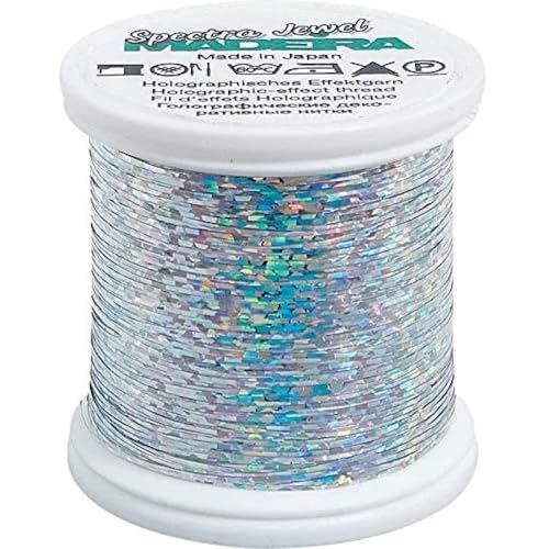 Madeira M9843-557 Stickgarn, Polyester, 557 Grün, 100 m von MADEIRA
