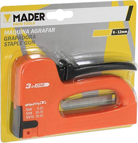 Mader 61217 Heftgerät 3-in-1 6-12 mm x 100 Klammern 61217 von MADER