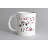 Spread The Hope Find Cure Rosa Perle, Weiße Tasse Geschenk | Pustezahn Wunsch Brustkrebs Bewusstseinsband Kaffeetasse 11 Oz Überlebender Kämpfer Spread The Hope Find Cure Rosa Perle, Weiße Tasse Geschenk | Pustezahn Wunsch Brustkrebs Bewusstseinsband Kaffeetasse 11 Oz Überlebender Kämpfer von MADFuns