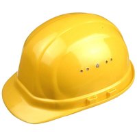 Schutzhelm Bauarbeiterhelm mit Belüftung gelb stufenlos verstellbar Schutzhelm Bauarbeiterhelm mit Belüftung gelb stufenlos verstellbar von MADIDEF