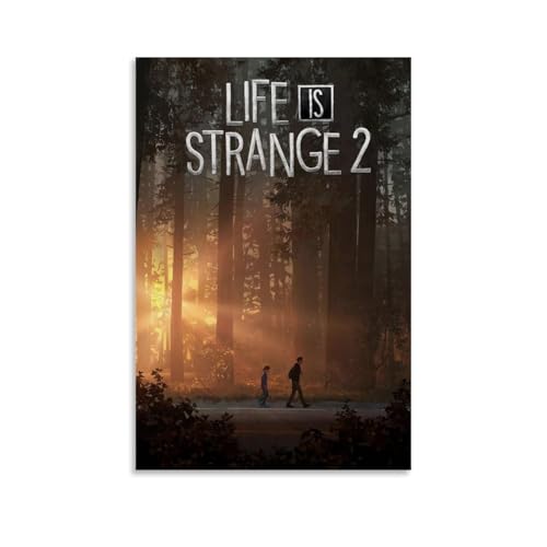 MADOMMED Life-is-strange-2 Poster Dekorative Malerei Leinwand Wandkunst Wohnzimmer Poster Schlafzimmer Malerei,Wandkunst Bilddruck Moderne Familienzimmer Dekor 16x24inch(40x60cm) von MADOMMED