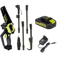 2-in-1 6 Zoll Teleskop-Kettensäge & Mini-Kettensäge, bürstenloser Akku-Trimmer mit 1 Akkus, bürstenloser Motor, Verlängerung bis zu 2 m 2-in-1 6 Zoll Teleskop-Kettensäge & Mini-Kettensäge, bürstenloser Akku-Trimmer mit 1 Akkus, bürstenloser Motor, Verlängerung bis zu 2 m von MAEREX