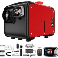 5-8kW Dieselheizung Luftheizung 12/24V mit Thermostat & Adapter für Van Lkw Wohnmobil, Drehknopf Display ohne Bluetooth von MAEREX