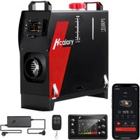 5KW - 8KW Dieselheizung, 12V/24V Diesel Standheizung Lufterhitzer, mit LCD Fernbedienung, Bluetooth und EU-Adapter für LKW, Wohnmobil von MAEREX
