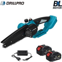 Elektrische Akku-Kettensägen 21V 6-Zoll 2 Batterie Tragbare Elektrosäge Garten Logging Elektrische Akku-Kettensägen 21V 6-Zoll 2 Batterie Tragbare Elektrosäge Garten Logging von MAEREX