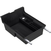 Beflockte Mittelkonsolen-Armlehnen-Aufbewahrungsbox Organizer-Tablett mit Federdruck für Tesla Model 3/Y 2021 von MAEREX