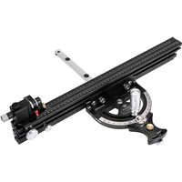 Zaun-Gehrungslehre-System, Holzbearbeitungswerkzeuge, Schiebeblock mit Winkelplatten Lineal von MAEREX