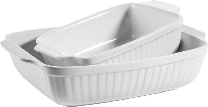 MÄSER Auflaufform Kitchen Time, rechteckig, Steinzeug, (2-St) von MÄSER