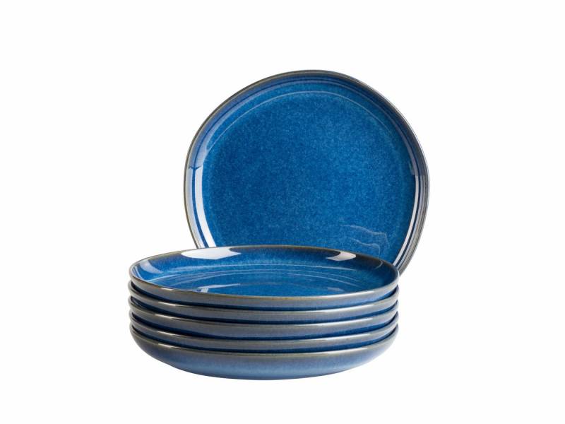 MÄSER Dessertteller Cordelia, Teller-Set aus Steinzeug, (6 St), Geschirr-Set von MÄSER