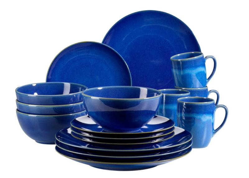 MÄSER Kombiservice OSSIA, Geschirr-Set, Keramik (16-tlg), 4 Personen, Keramik von MÄSER