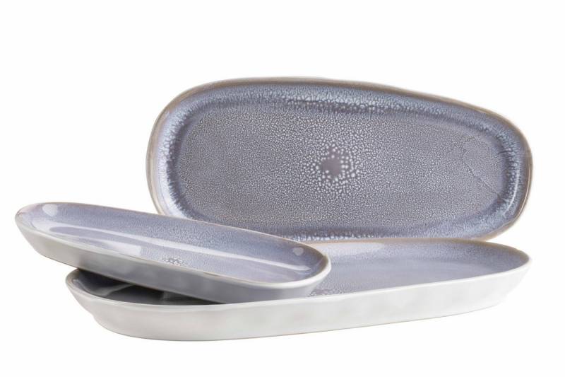 MÄSER Servierplatte Elea, Steinzeug, (3-tlg) von MÄSER