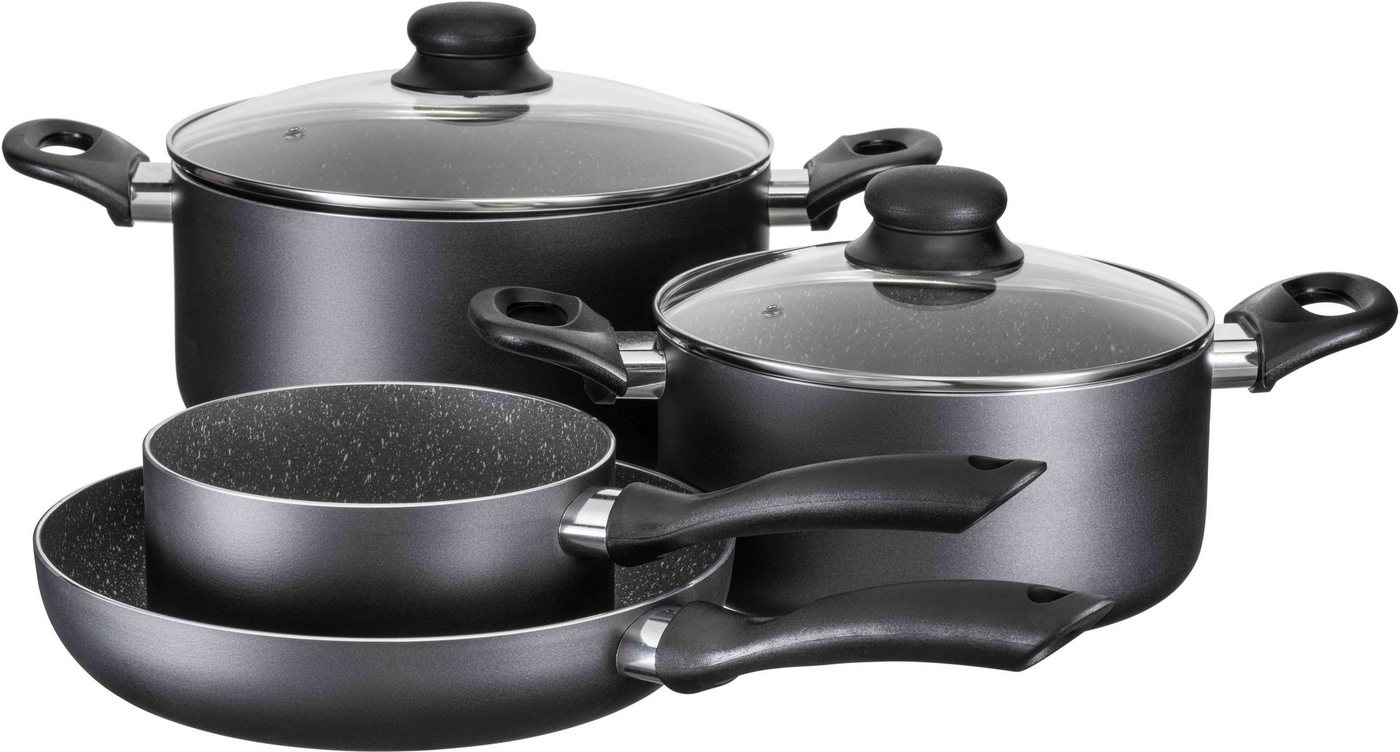 MÄSER Topf-Set Kochtopf-Set Izar, Aluminium, Aluminium (Set, 6-tlg) von MÄSER